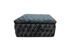 Load image into Gallery viewer, Storage Chesterfield Ottoman